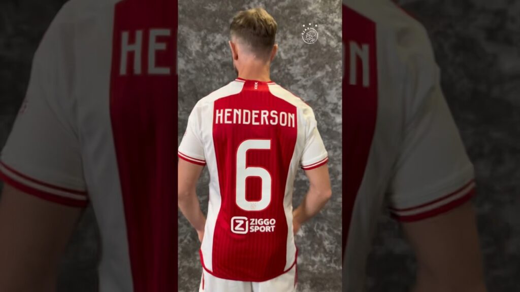 Jordan Henderson is our new number 6! 👕🏴󠁧󠁢󠁥󠁮󠁧󠁿