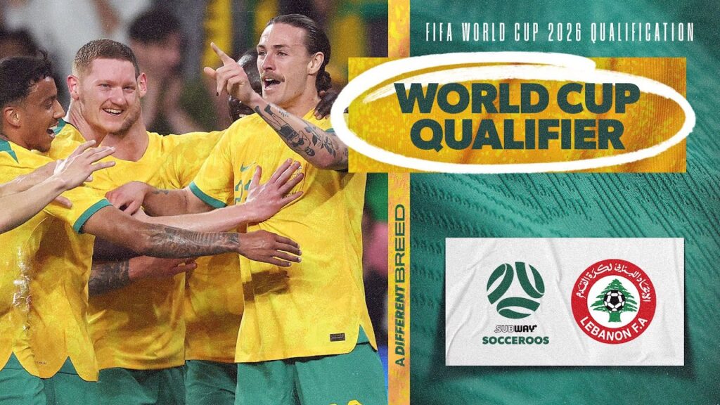 Subway Socceroos v Lebanon | AFC 2026 World Cup Qualifier