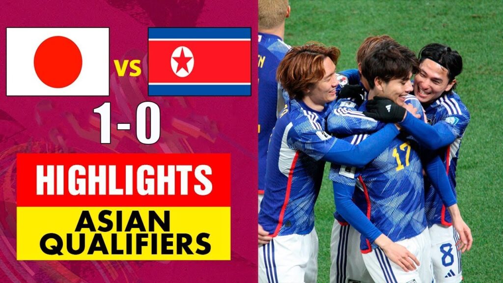 Ao Tanaka Goal | 田中碧ゴール | Japan vs North Korea 1-0 Highlights | 2026 FIFA World Cup Qualifiers AFC