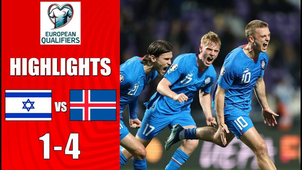 Israel vs Iceland 1-4 Extended Highlights | UEFA EURO Qualifiers 2024