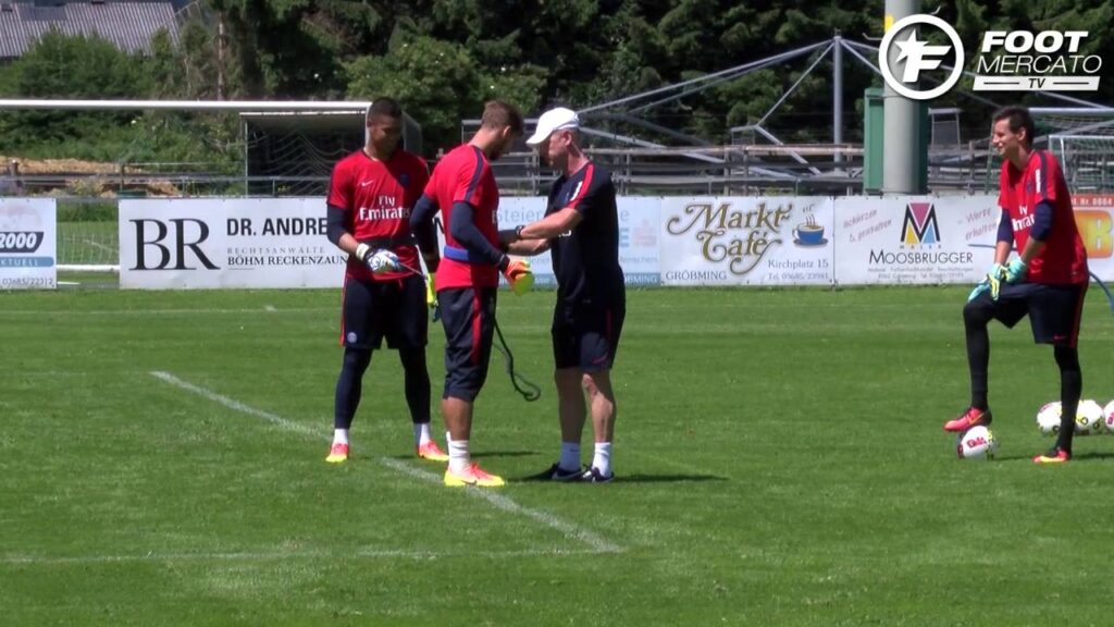 PSG : au coeur de l'entraînement de Trapp et Areola