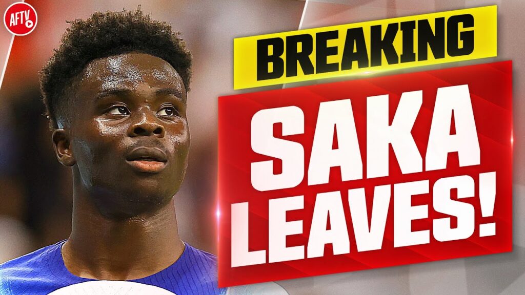 BREAKING: SAKA LEAVES ENGLAND CAMP WITH INJURY SCARE!