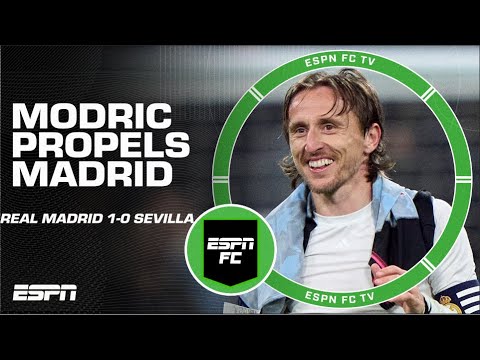 Luka Modric’s STUNNER lifts Real Madrid over Sevilla [FULL REACTION] | ESPN FC