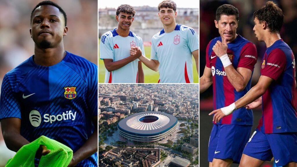 Barcelona News ft Lewandowski’s future, João Félix, Ansu Fati, Yamal/Cubarsi problem & New Camp Nou