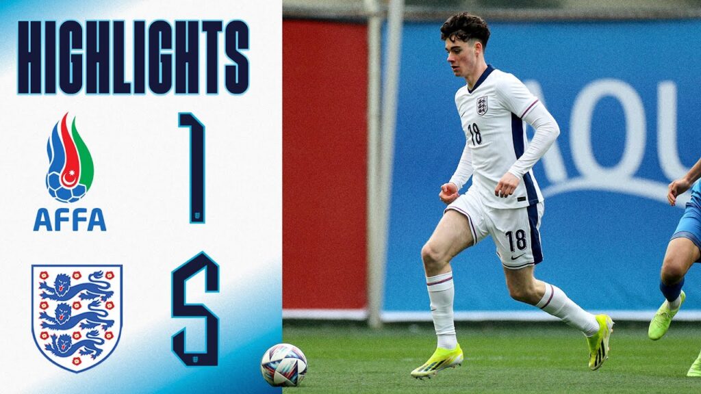 Azerbaijan U21 1-5 England U21 | Archie Gray Scores On Debut! | Highlights