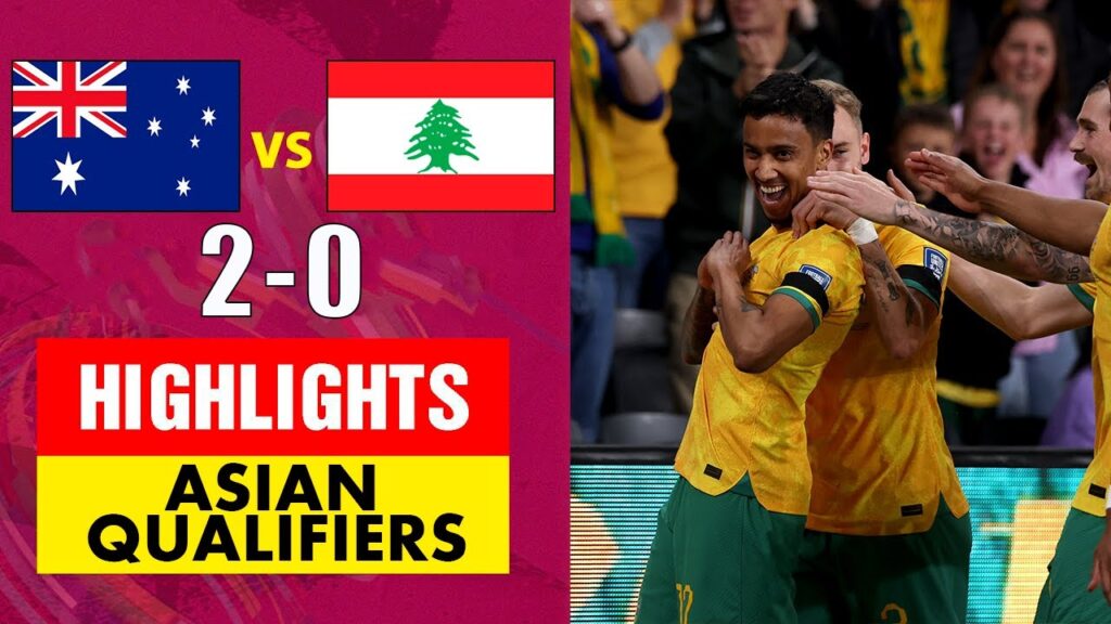Keanu Baccus Goal | Australia vs Lebanon 2-0 Extended Highlights | AFC World Cup Qualifiers 2026