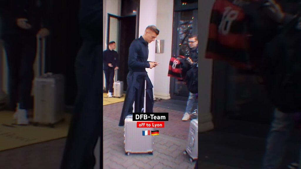 The German national Team travels to France! 🇫🇷🇩🇪⚽️