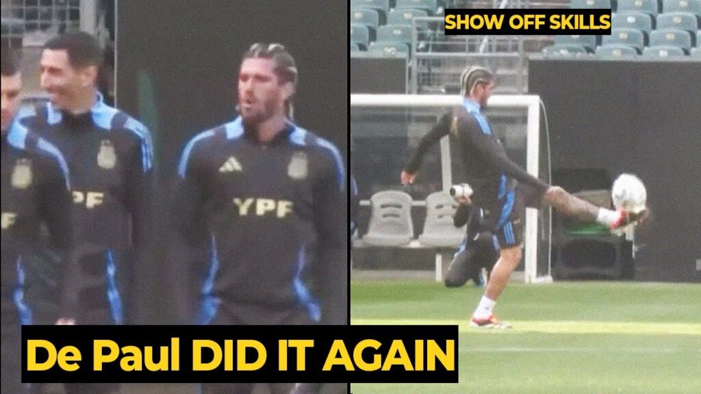 De Paul was seen protecting Di Maria when MESSI absent from Argentina team | Football News Today