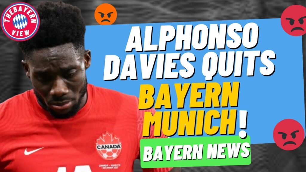 Alphonso Davies QUITS Bayern Munich?? (RANT) - Bayern Munich Transfer News
