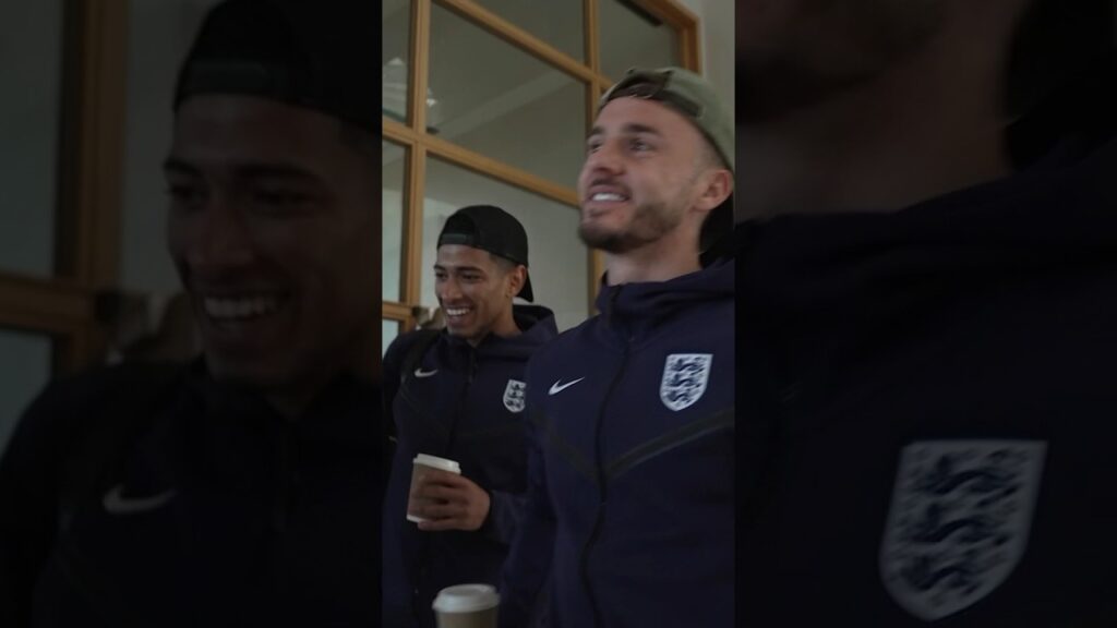 England players reveal who they sit next to on the team bus #shorts