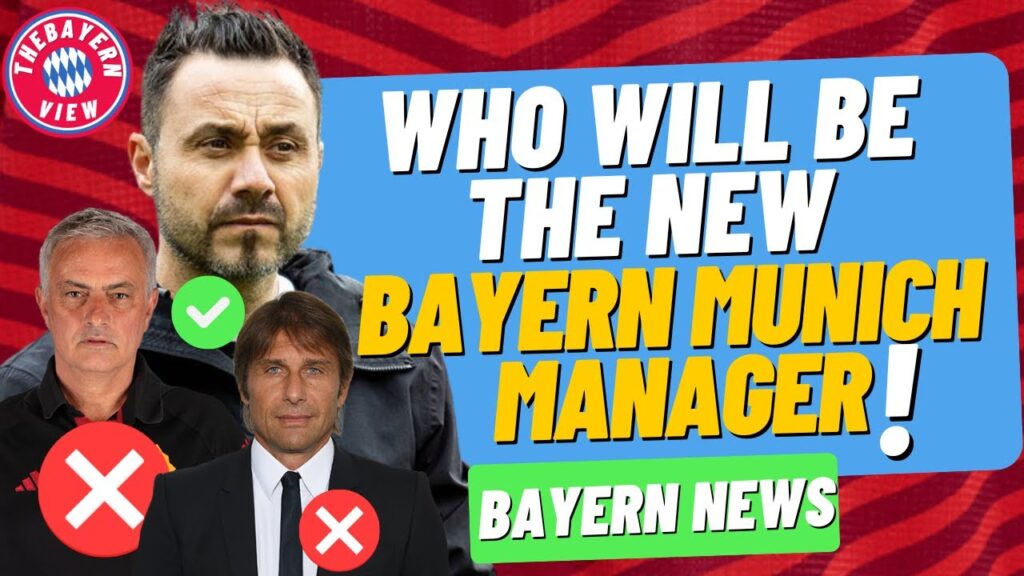 Who will Be New Bayern Munich Manager?? "De Zerbi 100 % a candidate" - Bayern Munich Transfer News