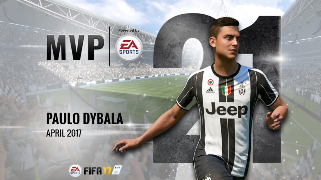 Paulo Dybala, April MVP powered by EA!