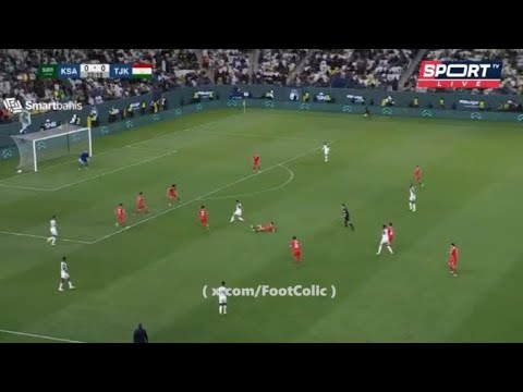 Salem Al-Dawsari, Saudi Arabia vs Tajikistan (1-0) Goals And Extended Highlights