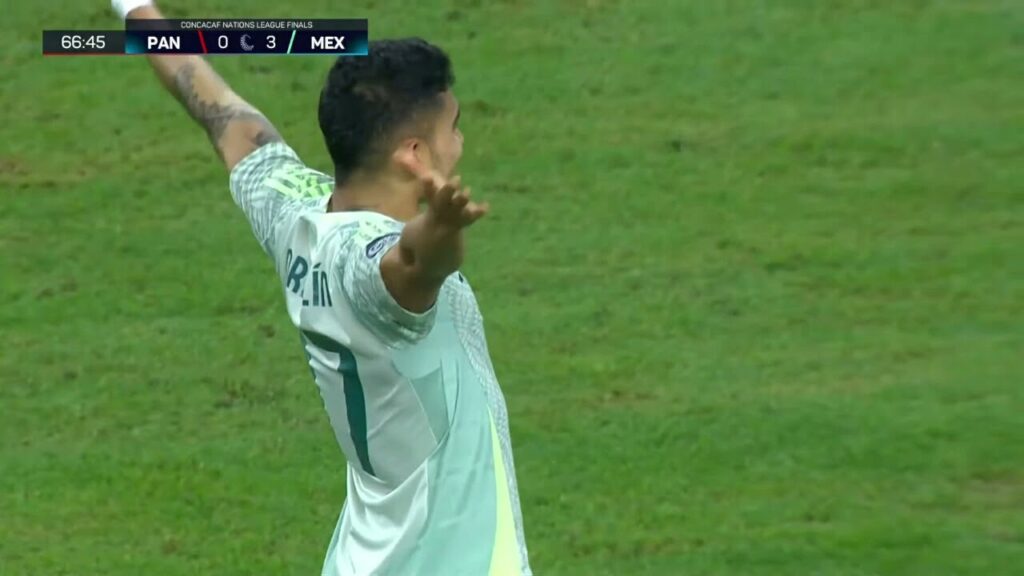 Gol de Orbelín Pineda | Panamá vs México 0-3 Resumen | 2023/24 Concacaf Nations League Finals