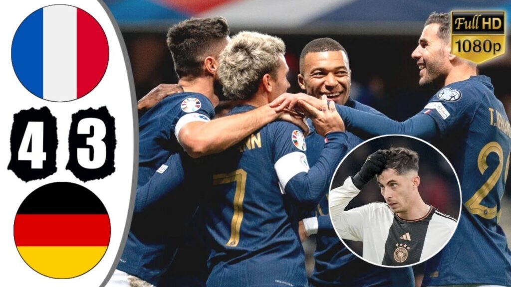 France vs Germany 4-3 • EURO 2024 Qualifiers Highlights & All Goals • Hasil Bola Tadi Malam