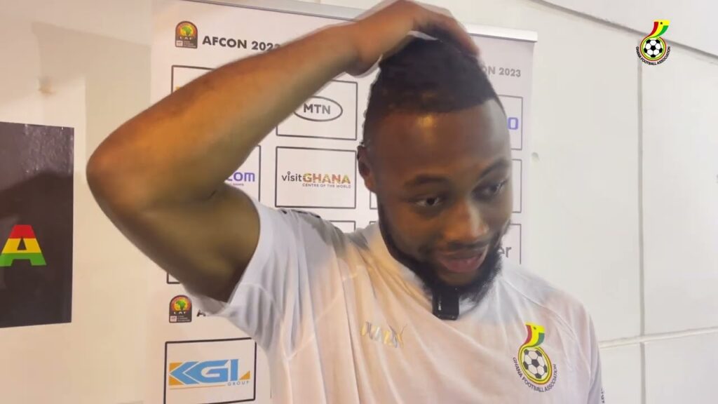 INTERNATIONAL FRIENDLY : MIXED-ZONE WITH ANTOINE SEMENYO