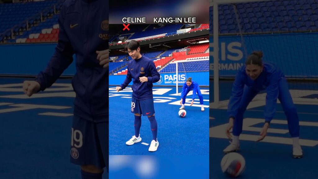 SIT DOWN CHALLENGE vs KANG-IN LEE 🙈🇰🇷