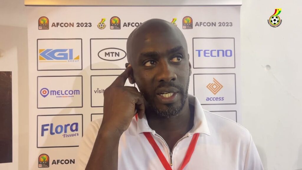 INTERNATIONAL FRIENDLY: MIXED-ZONE WITH OTTO ADDO