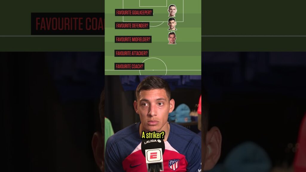 Preguntas rápidas con Nahuel Molina #shorts