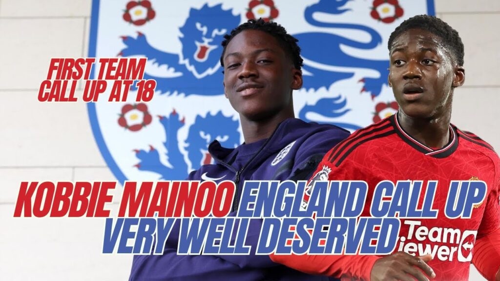 KOBBIE MAINOO CALL ENGLAND CALL UP AT 18 I Marcus Rashford, Kobbie Mainoo, and Harry Maguire
