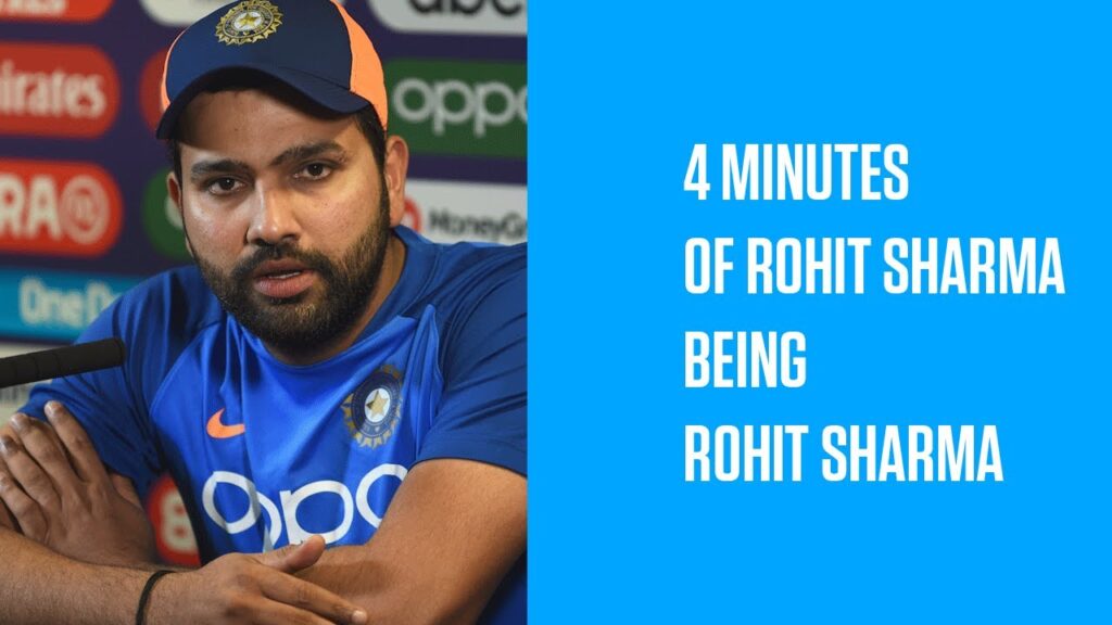 Top Rohit Sharma press conference moments Top Rohit Sharma press conference moments