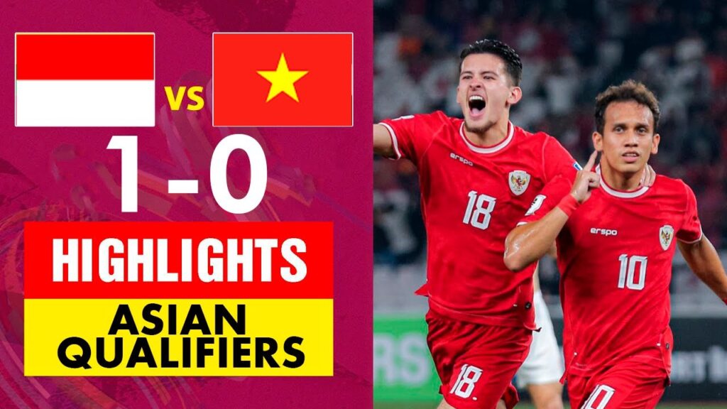 Indonesia vs Vietnam 1-0 HIGHLIGHTS | 2026 FIFA World Cup Qualifiers (AFC)