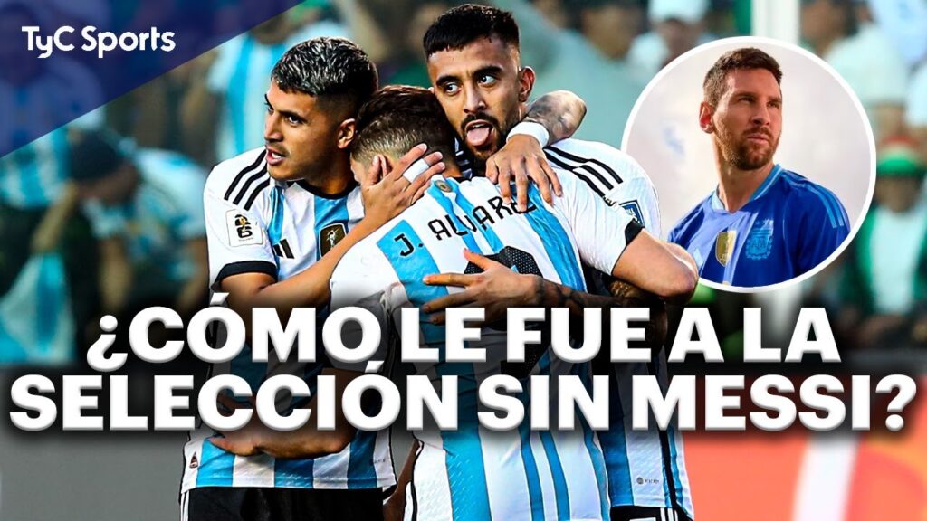 LA SELECCIÓN ARGENTINA SIN MESSI: ¿CÓMO LO REEMPLAZÓ? 🔥 LAS FORMACIONES DE SCALONI Y MÁS