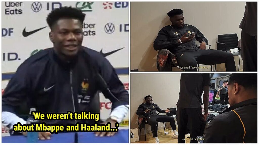 Tchouameni reveals the two players he and Jude Bellingham were really talking about in viral video 😆