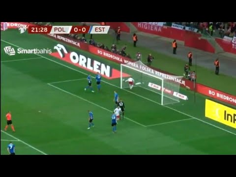 Przemysław Frankowski Gol, Polska vs Estonia (4-0) Wszystkie gole i skróty