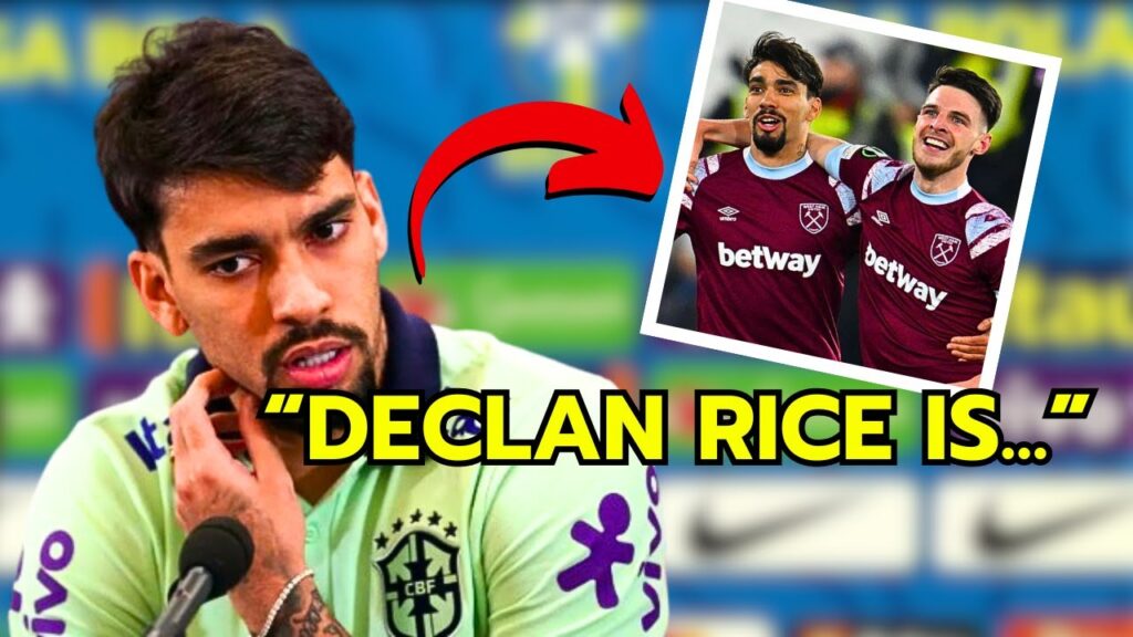 🚨 Lucas Paquetá GIVES HIS OPINION on Declan Rice