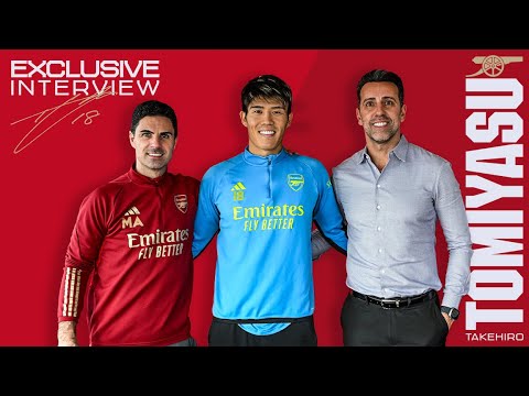 Takehiro Tomiyasu | 'It's a dream to play here!' | Exclusive Interview