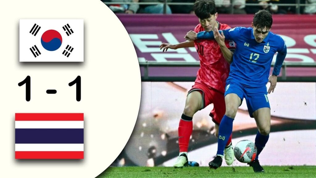 South Korea vs Thailand 1-1 Highlights & All Goals /World Cup Asia- 2022 - HD