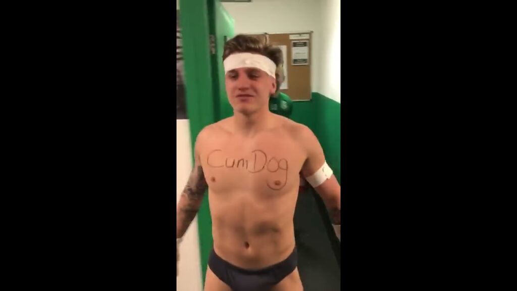 Jason Cummings Takes On Grado In Hilarious Canteen Wrestling Match