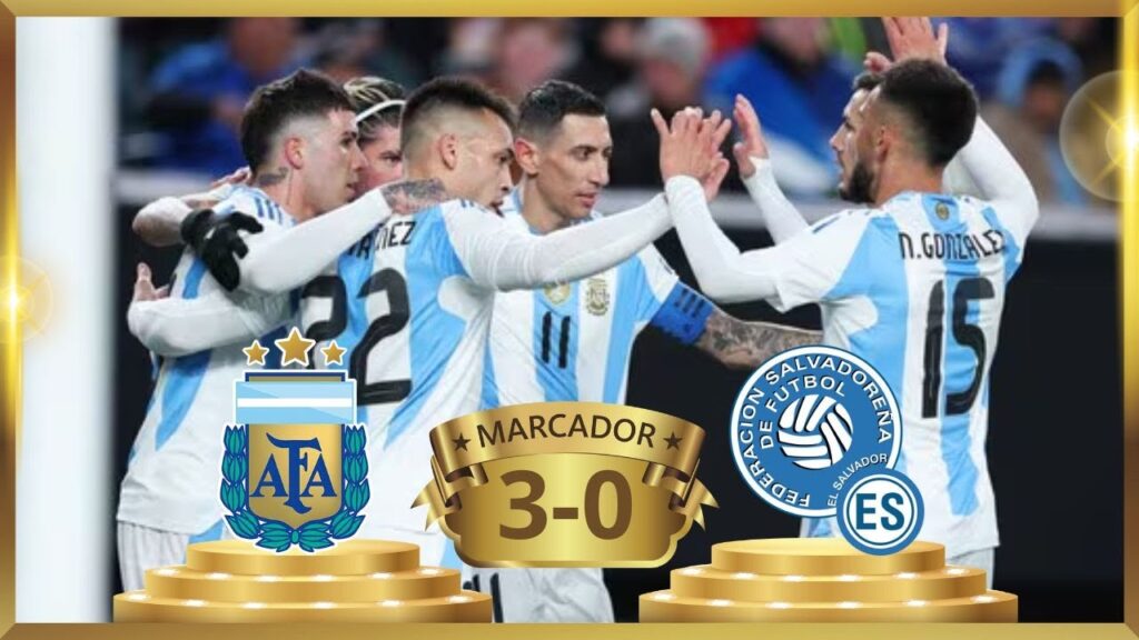 Argentina 3 - 0 El Salvador ⭐ AMISTOSO INTERNACIONAL - RADIO - (CC BY 3.0)