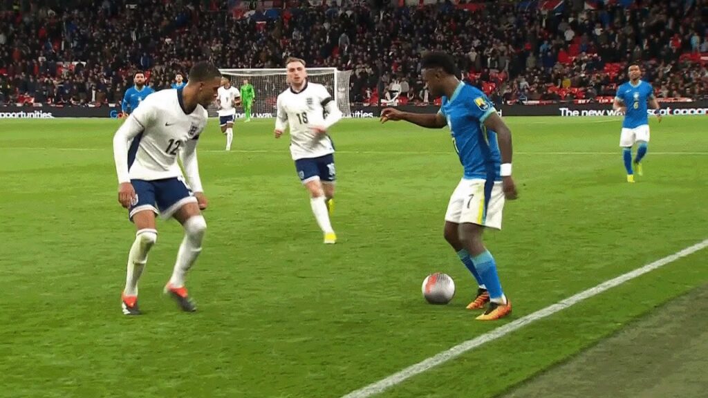 Vinicius Jr vs England | Friendly (23/03/2024) 1080i