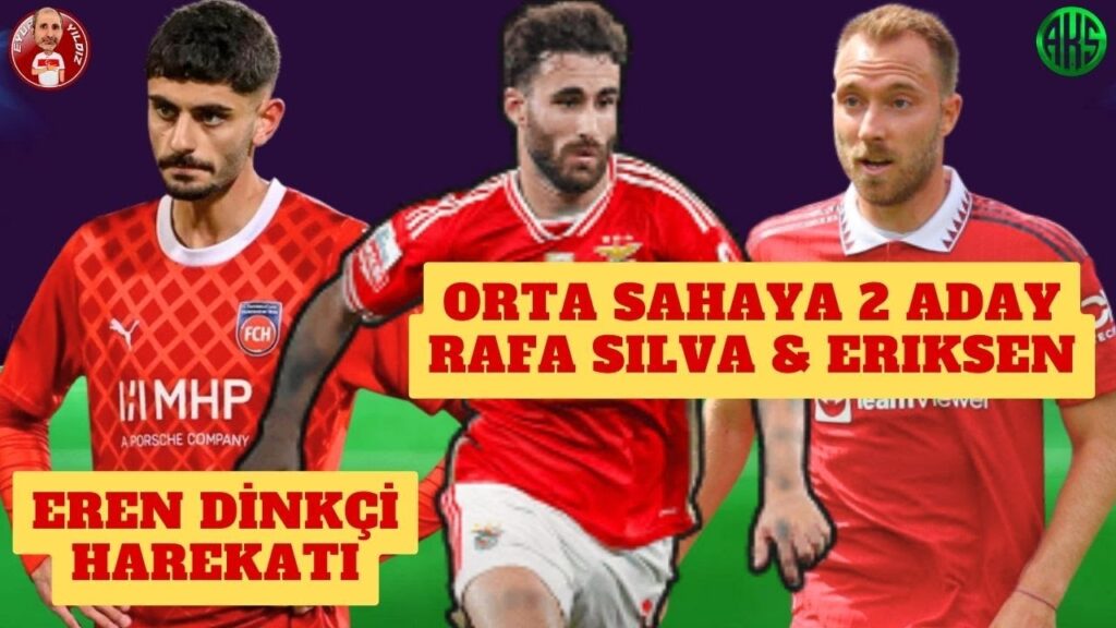 GALATASARAY’IN HEDEFİ RAFA SILVA MI CHRISTIAN ERIKSEN Mİ? | EREN DİNKÇİ TRANSFERİNDE SICAK GELİŞME GALATASARAY'IN HEDEFİ RAFA SILVA MI CHRISTIAN ERIKSEN Mİ? | EREN DİNKÇİ TRANSFERİNDE SICAK GELİŞME
