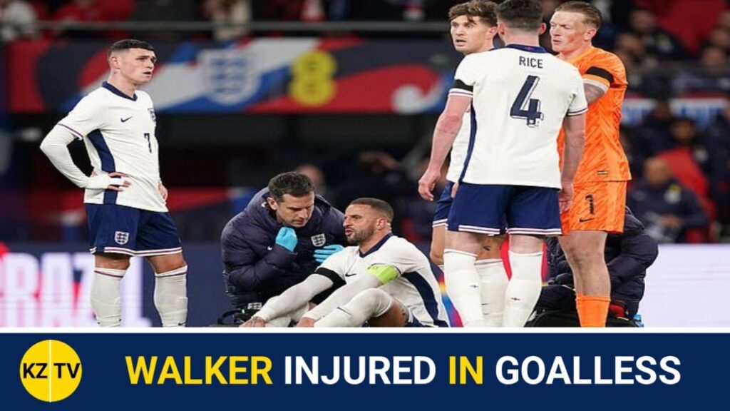 Kyle Walker Got Injured in England vs Brazil