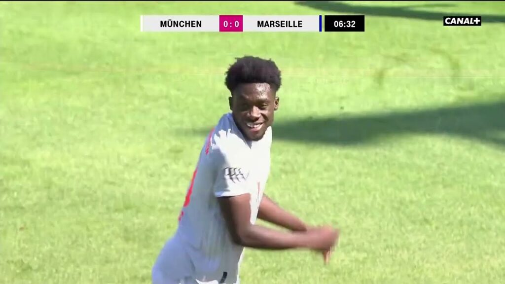 Alphonso Davies vs Marseille Friendly (31/07/2020)