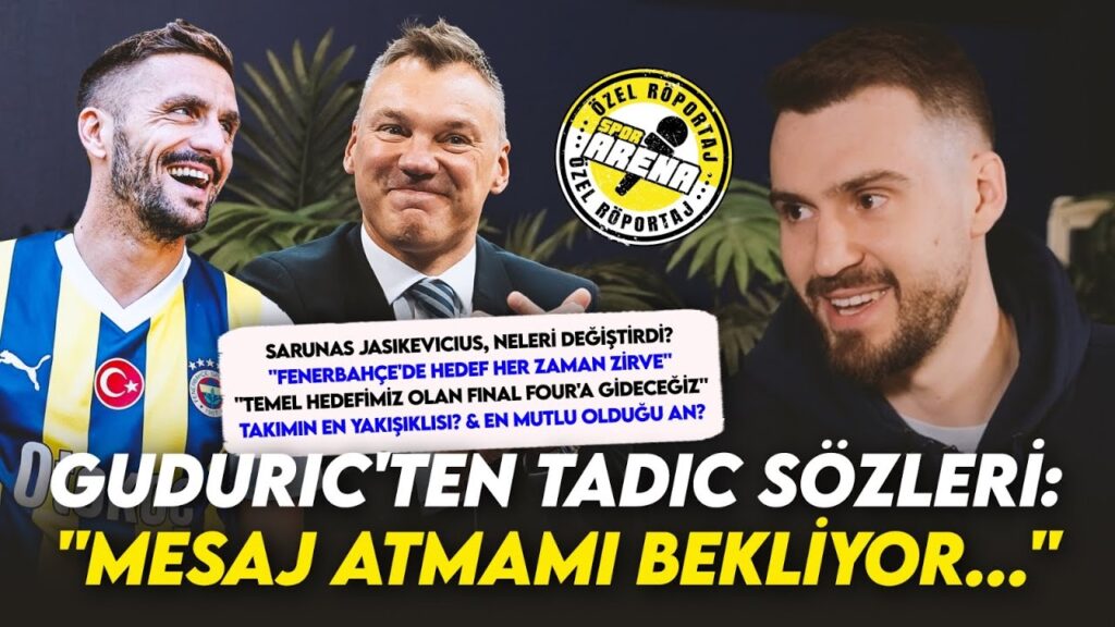 Marko Guduric: Dusan Tadic, şampiyonluğu getirecek | "Baklava sıkıcı, katmer ve sütlaç seviyorum"