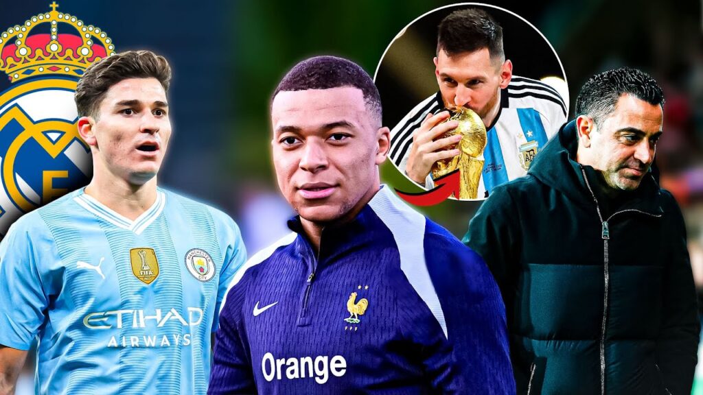 MBAPPÉ DESTROZO a MESSI ¿JULIÁN x RODRYGO? PIDEN ESTO a XAVI... ¿Thiago a Italia?