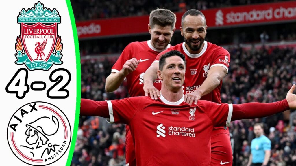 Liverpool – Ajax 4:2 – All Goals & Highlights – Legends Charity Match Liverpool - Ajax 4:2 - All Goals & Highlights - Legends Charity Match