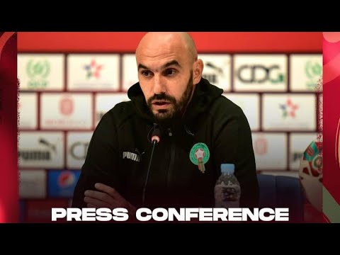 La conférence de presse de Walid Regragui