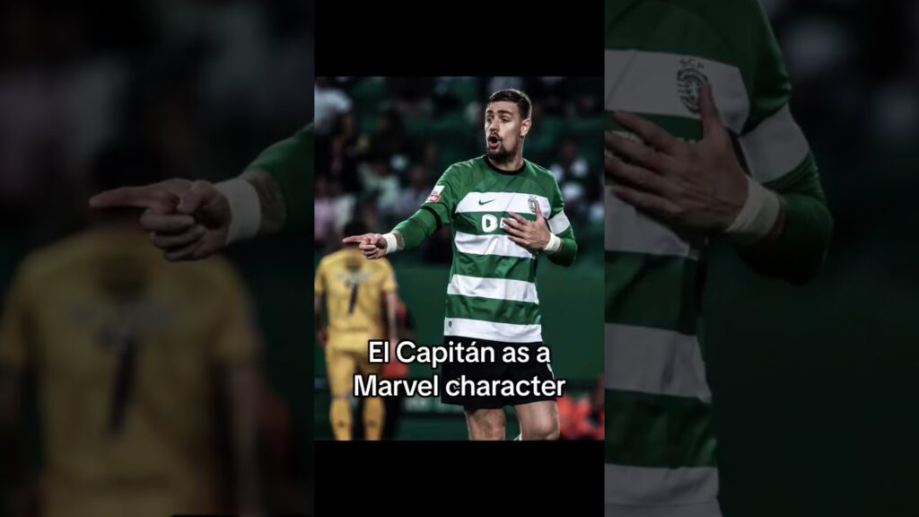 Seba Coates as a Marvel character 👀 #marvel #ai #filter #Coates #SportingCP