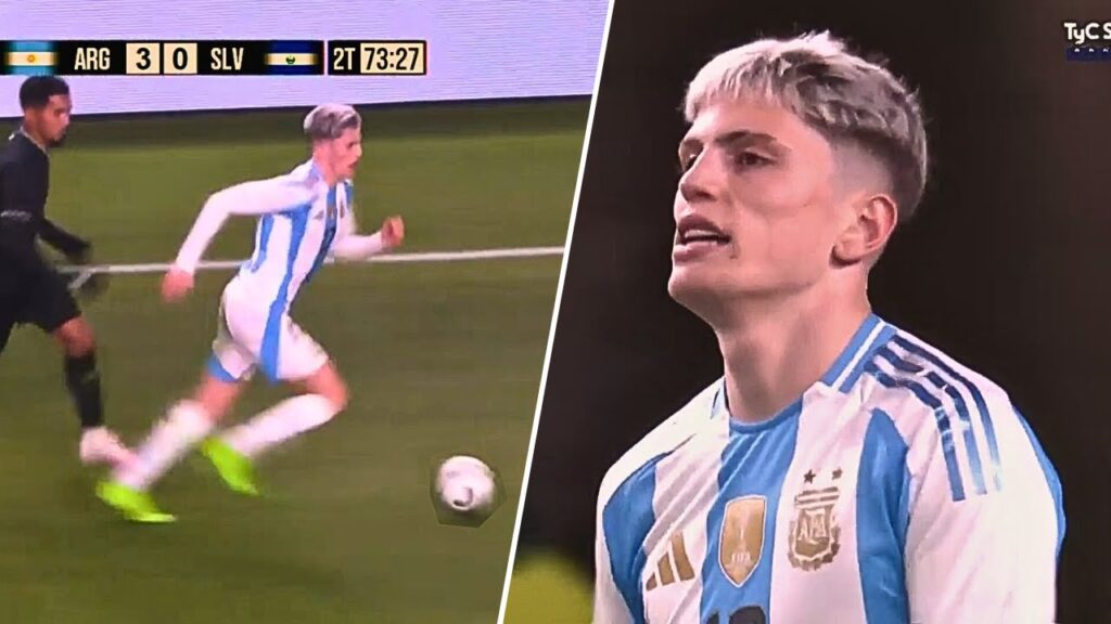 Alejandro Garnacho vs El Salvador | Friendly 2024