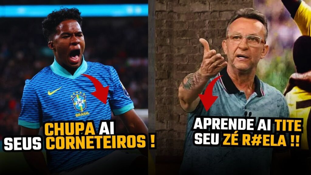 BRASIL X INGLATERRA, ENDRICK CHAMA RESPONSABILIDADE,BRASIL VENCE,  CRAQUE NETO DET0NA TITE, VEJA!