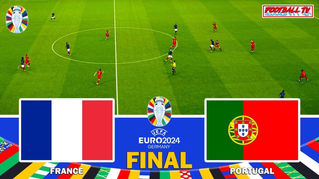 France vs Portugal - UEFA EURO 2024 Final | Mbappe vs Ronaldo | eFootball PES Gameplay PC