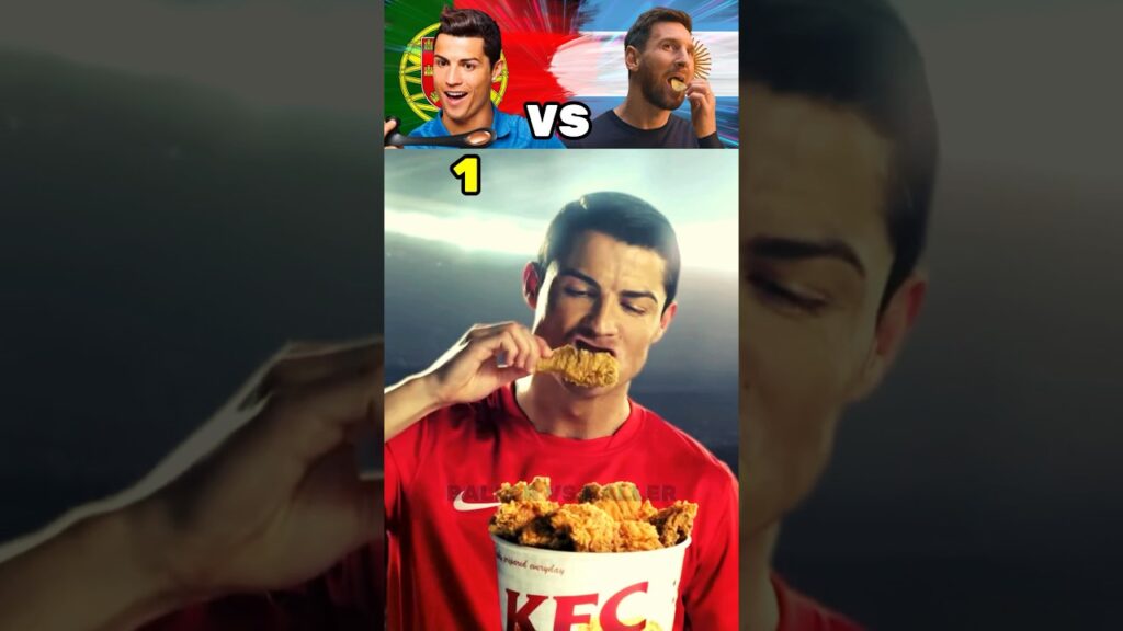 Ronaldo VS Messi Funny Commercials 😂