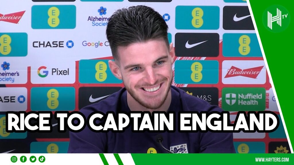 I’M SPEECHLESS! | Declan Rice to CAPTAIN England against Belgium