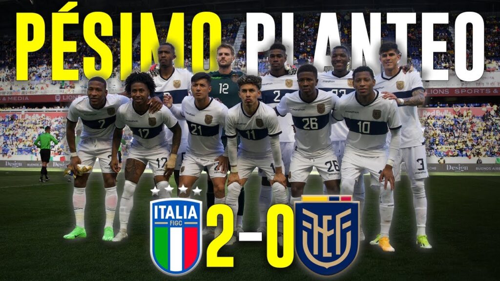 🇪🇨 ECUADOR vs ITALIA 🇮🇹 AMISTOSO 2024 😱 REACCIÓN 🇦🇷