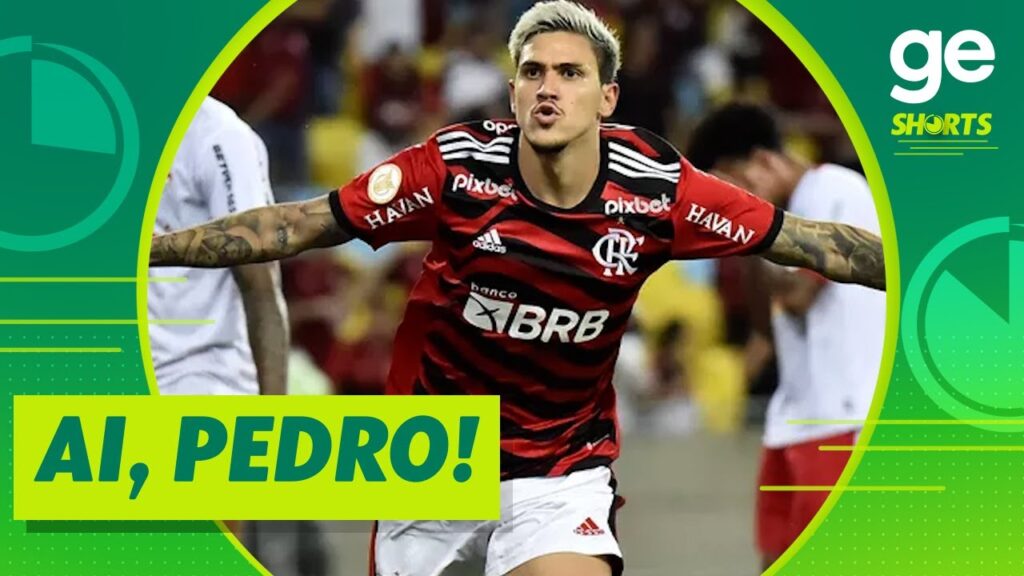 HAT-TRICK EM 5 MINUTOS💥😱 AI, PEDRO! ⚽⚽⚽ | #SHORTS | ge.globo